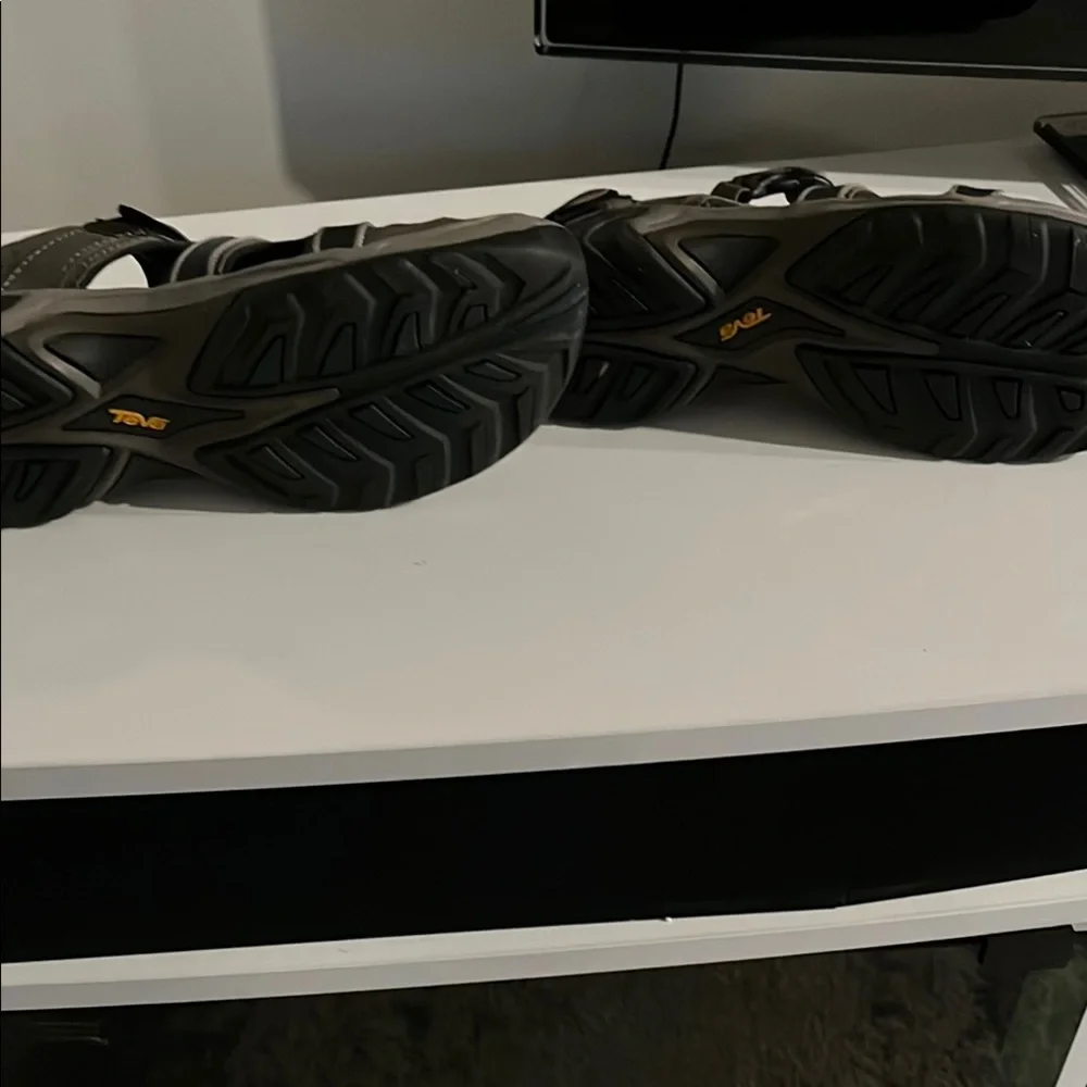 Teva Gray Hiking Sandals with Adjustable Straps‎